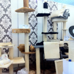 Kratzbäume auf der Haustiermesse Hamburg